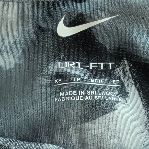 Nike Black and Gray Dri-FIT Shorts - Picture 2 of 5